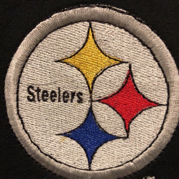 Vintage 1988 Pittsburgh Steelers Logo 7 Embroidered Sweatshirt - Picture 3 of 10